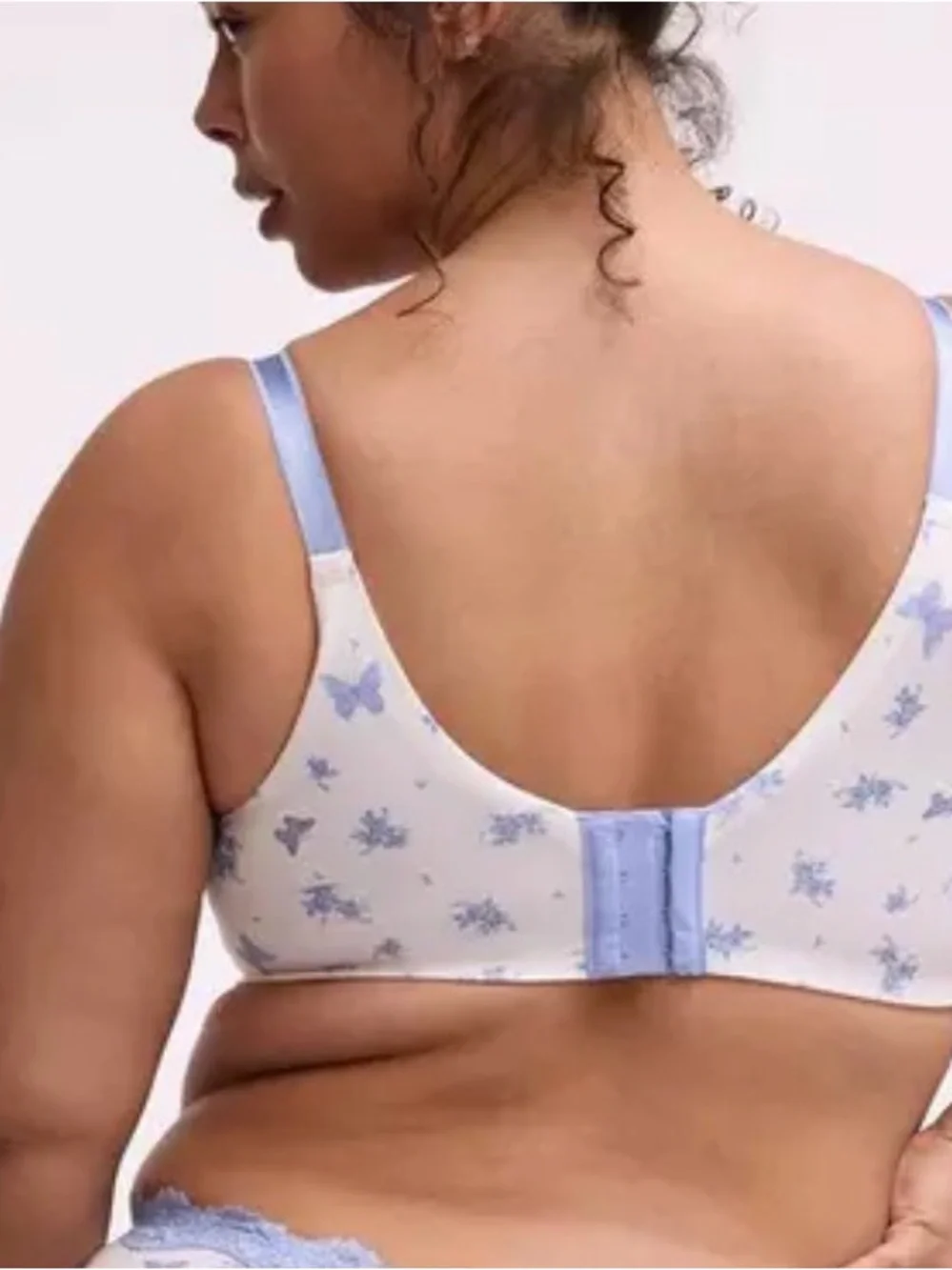 Torrid XO Plunge Push-up Smooth Bra in Coquette Floral